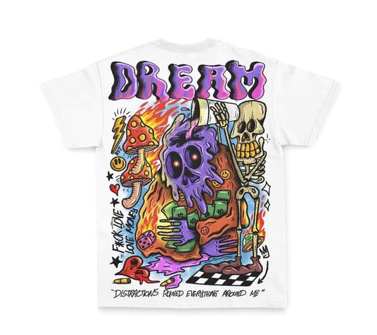 DREAM Tee — “Distractions Ruined Everything Around Me”