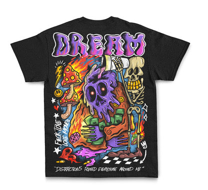 DREAM Tee — “Distractions Ruined Everything Around Me”